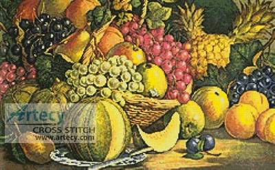 cross stitch pattern Fruit