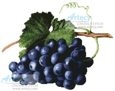 cross stitch pattern Fruit of the Vine