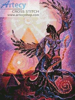 cross stitch pattern Isis