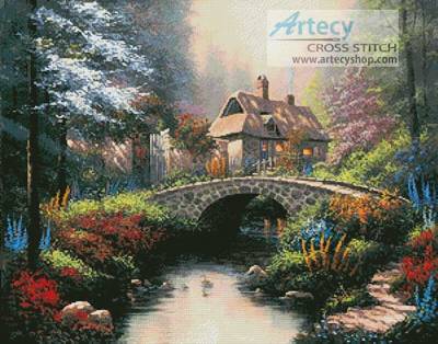 cross stitch pattern Morning Splendor