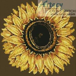 cross stitch pattern Mini Sunflower 2