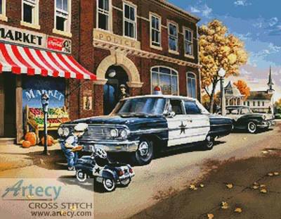 cross stitch pattern On the Beat