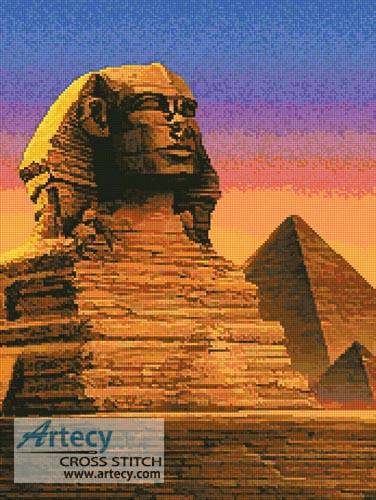 cross stitch pattern Sphinx