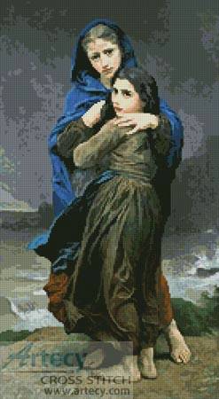 cross stitch pattern The Storm