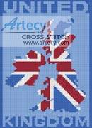 cross stitch pattern United Kingdom
