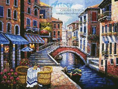 cross stitch pattern Venetian Memories