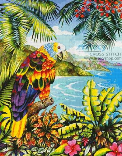 cross stitch pattern Vinnies Vista