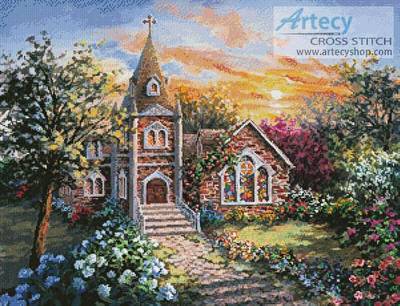 cross stitch pattern Charming Tranquility 2