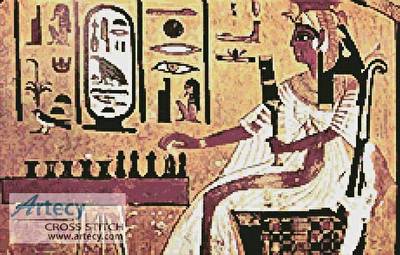 cross stitch pattern Egyptian