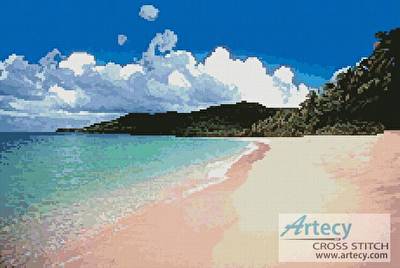 cross stitch pattern Island