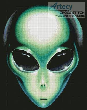 cross stitch pattern Visitor