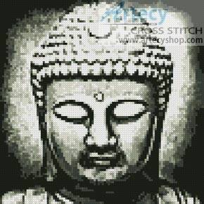 cross stitch pattern Mini Buddha
