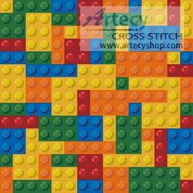 cross stitch pattern Mini Blocks