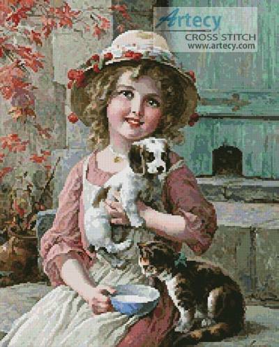 cross stitch pattern New Friends