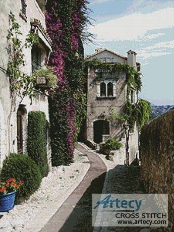 cross stitch pattern Provence
