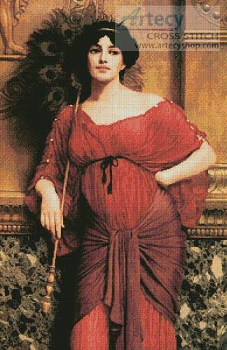 cross stitch pattern A Roman Matron