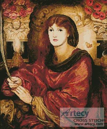 cross stitch pattern Sibylla Palmifera