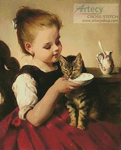 cross stitch pattern Best Friends