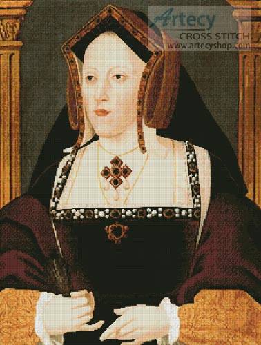 cross stitch pattern Catherine of Aragon