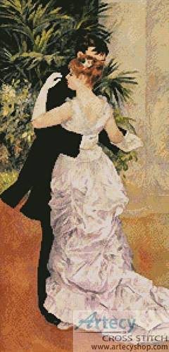 cross stitch pattern Dance in the City