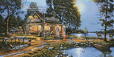 cross stitch pattern Remember When