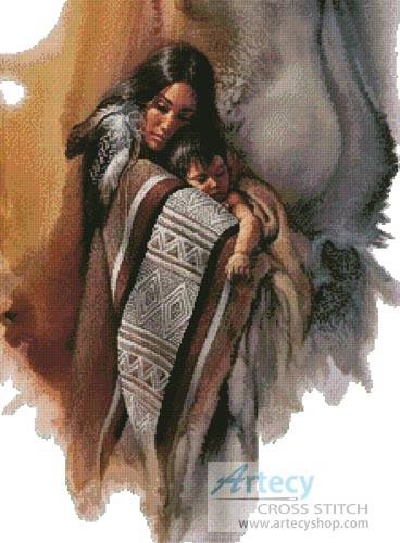 cross stitch pattern Sacred Gift