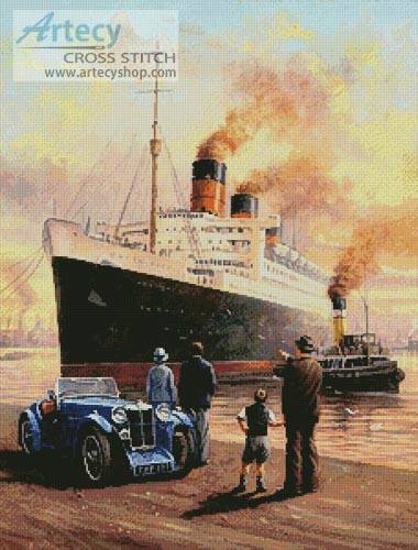 cross stitch pattern Queen Mary