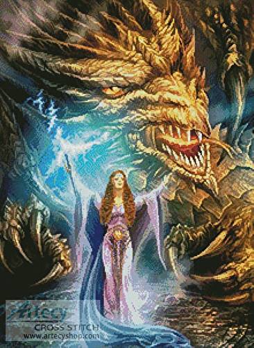 cross stitch pattern The Spell