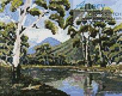 cross stitch pattern Mini Bush Creek