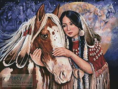 cross stitch pattern Power and Magic of the Horse