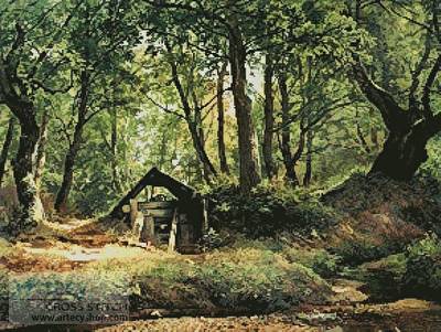 cross stitch pattern Sunny Day