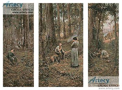 cross stitch pattern The Pioneer