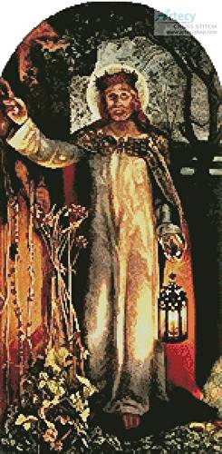 cross stitch pattern The Light of the World