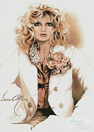 cross stitch pattern Belinda