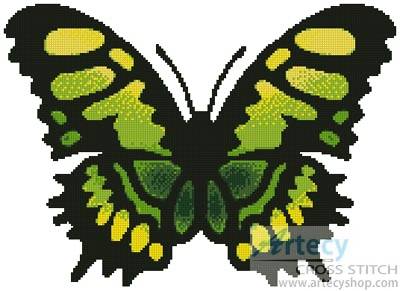 cross stitch pattern Butterfly Design 1