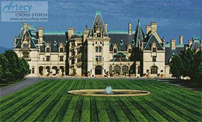 cross stitch pattern Biltmore Estate