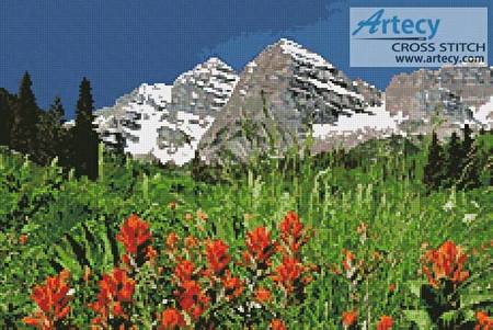 cross stitch pattern Colorado