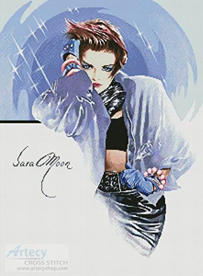 cross stitch pattern Felicity