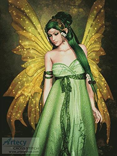 cross stitch pattern Fairy of the Forest