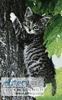cross stitch pattern Hang in There