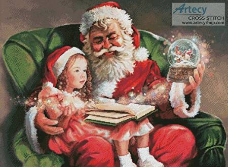 cross stitch pattern Christmas Magic 