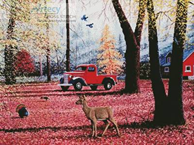 cross stitch pattern Suspended in Time