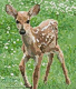 cross stitch pattern Mini Fawn