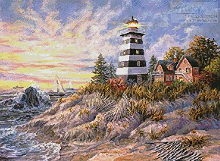 cross stitch pattern Out of Harm's Way