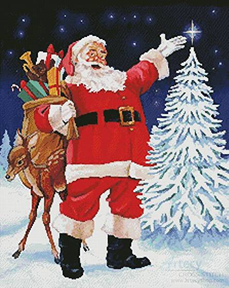 cross stitch pattern Star Bright