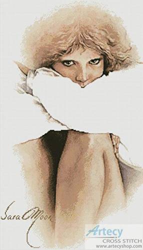 cross stitch pattern Elaine (Sara Moon)