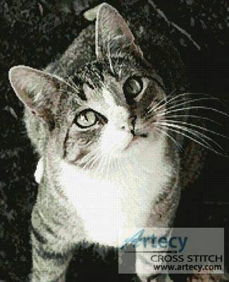 cross stitch pattern Sweet Cat