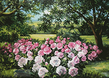 cross stitch pattern A Touch of Spring