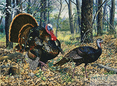 cross stitch pattern Beauty and the Feast