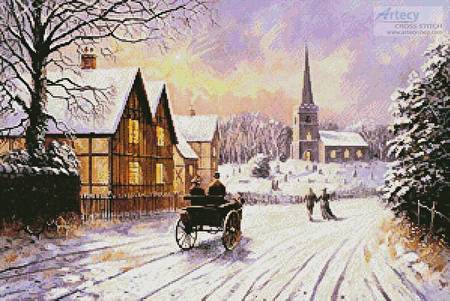 cross stitch pattern Christmas Service